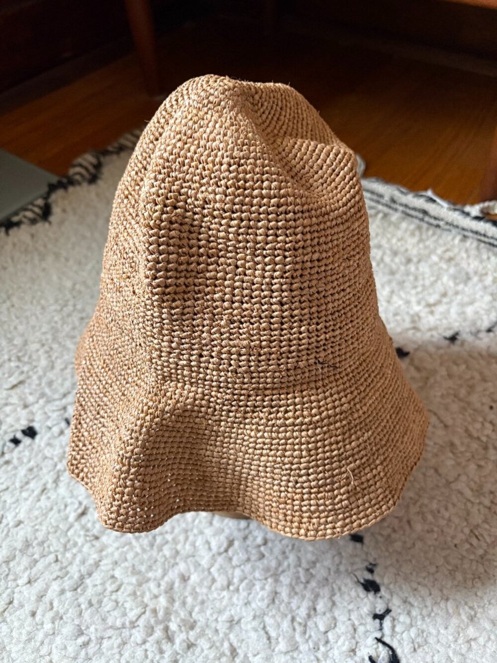 Lack of Color casual straw festival summer vacation bucket hat size small/55 cm
